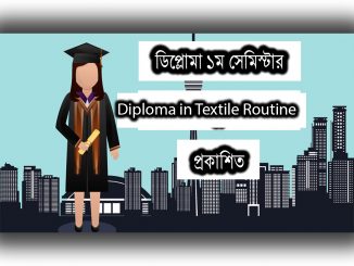 Diploma in Textile Routine pdf download