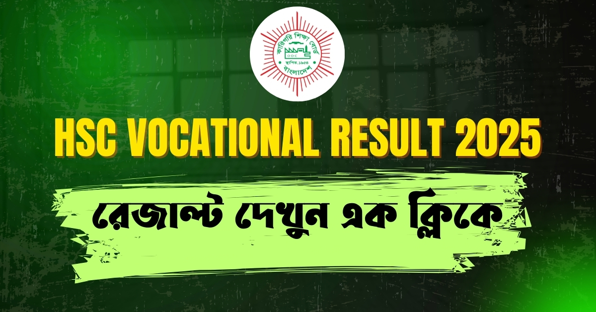 Hsc vocational result 2025